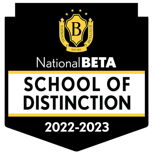  National Beta School of Distinction